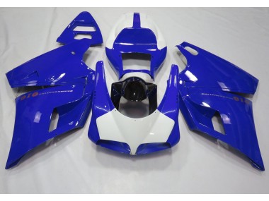 93-05 Glänzend Blau & Weiß Ducati 996 748 916 998 Motorrad Verkleidung