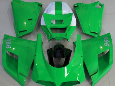 93-05 Glänzend Grün Ducati 996 748 916 998 Motorrad Verkleidung
