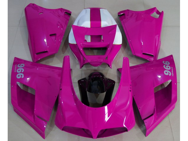 93-05 Glanzrosa Ducati 996 748 916 998 Motorrad Verkleidung