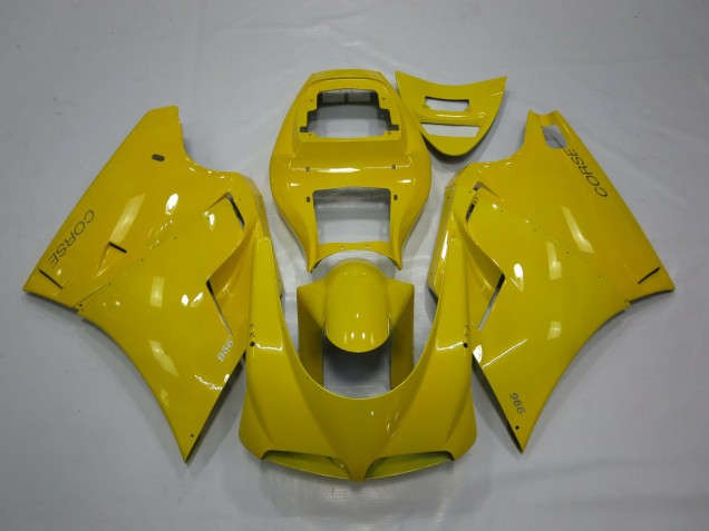 93-05 Helles Gelb Ducati 996 748 916 998 Motorrad Verkleidung