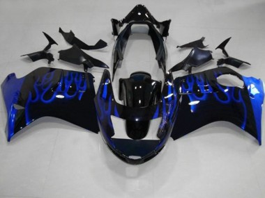 96-07 Blaue Flamme CBR1100XX Motorrad Verkleidung