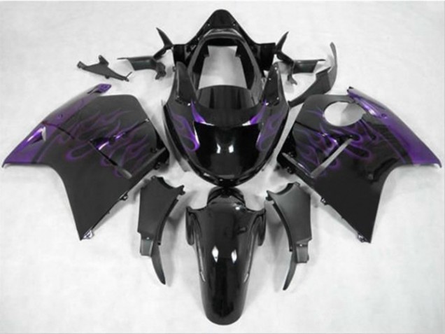96-07 Dunkelviolett Flame CBR1100XX Motorrad Verkleidung 96-07 Dunkelviolett Flame CBR1100XX Motorrad Verkleidung