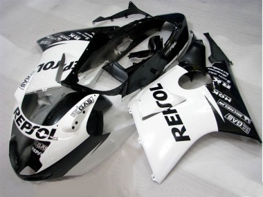 96-07 Schwarz Weiß Repsol CBR1100XX Motorrad Verkleidung
