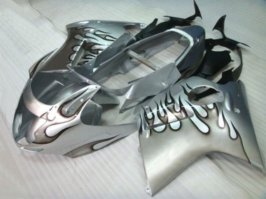 96-07 Silber Flamme CBR1100XX Motorrad Verkleidung