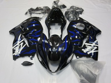 97-07 Blauer Wirbel GSXR 1300 Motorrad Verkleidung
