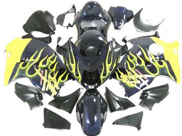 97-07 Gelb Flamme GSXR 1300 Motorrad Verkleidung 97-07 Gelb Flamme GSXR 1300 Motorrad Verkleidung