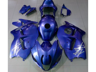97-07 Glänzend Blau & Silber Logo GSXR 1300 Motorrad Verkleidung