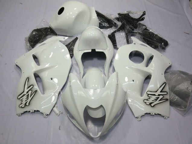 97-07 Glänzend Weiß GSXR 1300 Motorrad Verkleidung