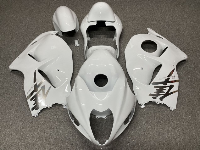 97-07 Glänzend Weißes Design GSXR 1300 Motorrad Verkleidung