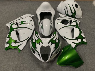 97-07 Grün & Weiß GSXR 1300 Motorrad Verkleidung