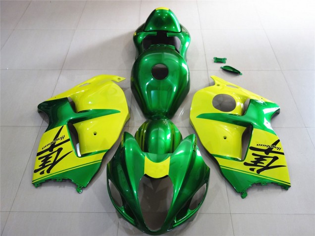 97-07 Grün & Gelb GSXR 1300 Motorrad Verkleidung
