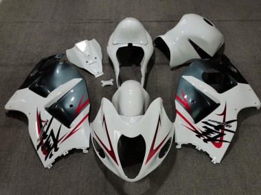 97-07 Weiß Hellblau & Rot GSXR 1300 Motorrad Verkleidung