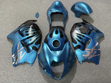 97-07 Himmelblau & Schwarz GSXR 1300 Motorrad Verkleidung