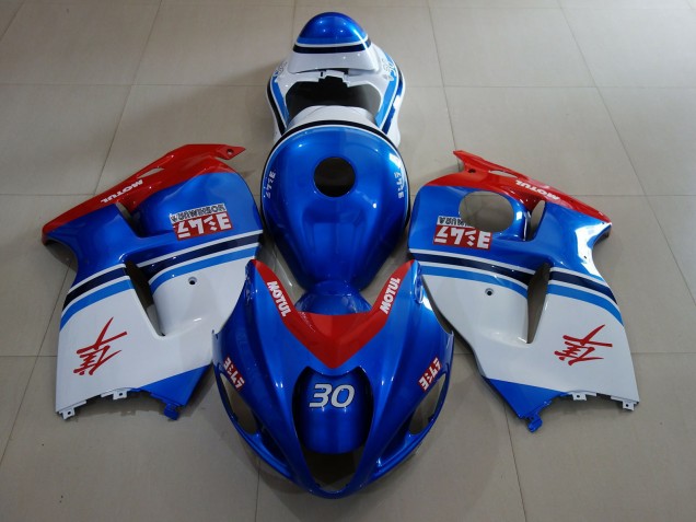 97-07 Ozeanblau & Logos GSXR 1300 Motorrad Verkleidung