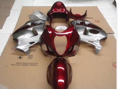 97-07 Rot D-Silber GSXR 1300 Motorrad Verkleidung
