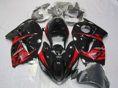 97-07 Rot & Schwarz Glänzend GSXR 1300 Motorrad Verkleidung