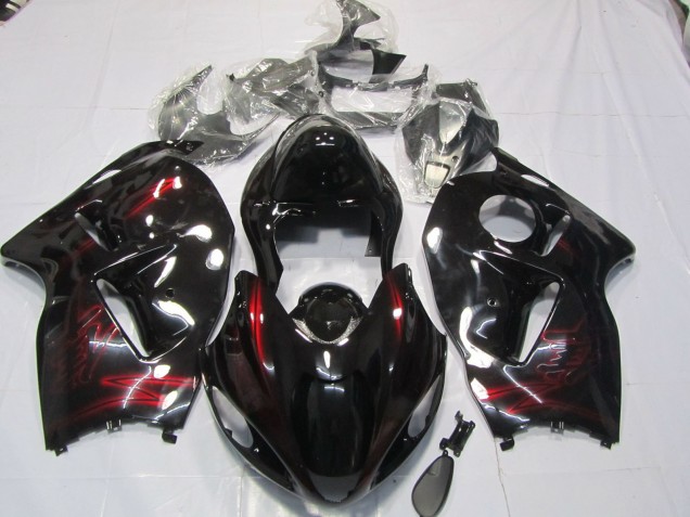 97-07 Rot Tiefglanz GSXR 1300 Motorrad Verkleidung