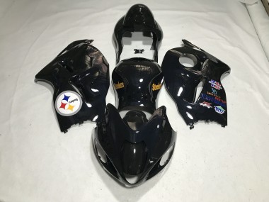97-07 Teamlogo In Schwarz Glänzend GSXR 1300 Motorrad Verkleidung