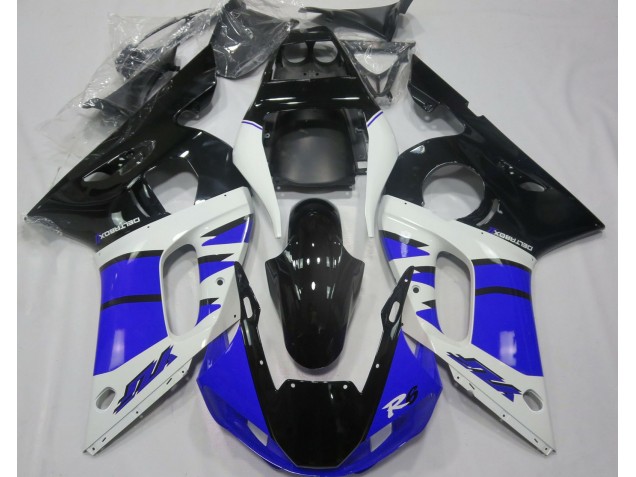 98-02 Glänzend Blau & Schwarz R6 Motorrad Verkleidung 98-02 Glänzend Blau & Schwarz R6 Motorrad Verkleidung