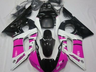 98-02 Glanzrosa & Schwarz R6 Motorrad Verkleidung