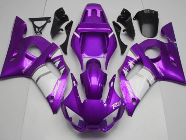 98-02 Lila-Weiß R6 Motorrad Verkleidung