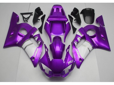 98-02 Lila-Weiß R6 Motorrad Verkleidung