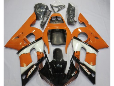 98-02 Orange Weiß & Schwarz R6 Motorrad Verkleidung