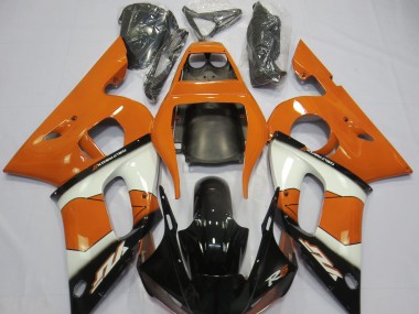 98-02 Orange Weiß & Schwarz R6 Motorrad Verkleidung