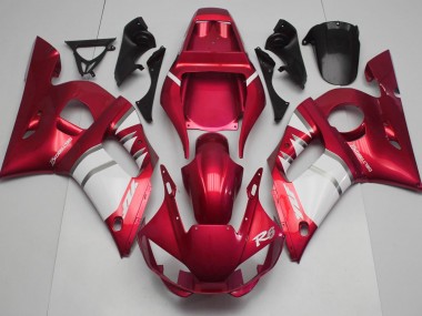 98-02 Rot & Weiß R6 Motorrad Verkleidung