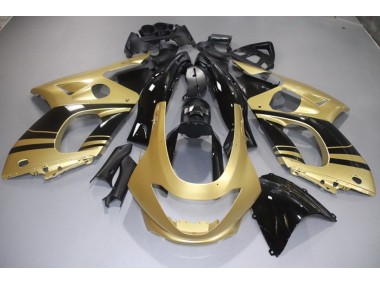 98-07 Glänzend Gold & Schwarz YZF600 Motorrad Verkleidung