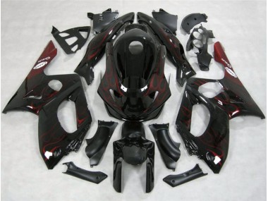 98-07 Rot Flamme YZF600 Motorrad Verkleidung