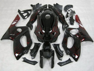 98-07 Rot Flamme YZF600 Motorrad Verkleidung