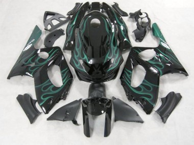 98-07 Smaragdgrün Flame YZF600 Motorrad Verkleidung