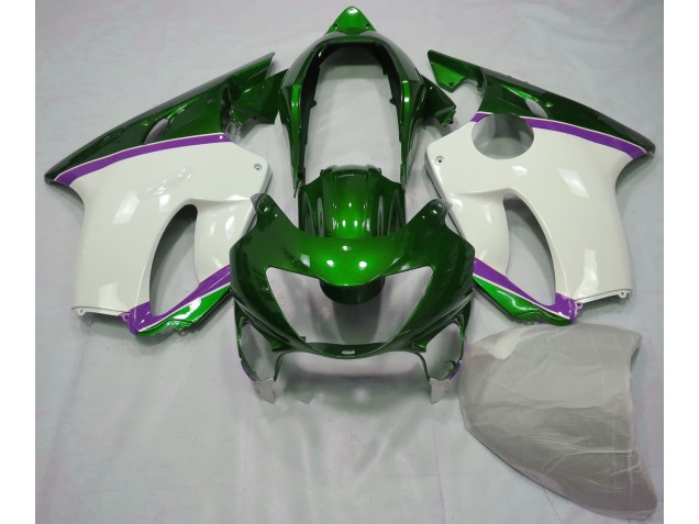 99-00 Eidechsengrün & Lila CBR600 F4 Motorrad Verkleidung 99-00 Eidechsengrün & Lila CBR600 F4 Motorrad Verkleidung