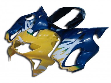 99-00 Gelb & Blau CBR600 F4 Motorrad Verkleidung