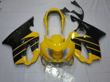 99-00 Glänzendes Gelb & Schwarz CBR600 F4 Motorrad Verkleidung