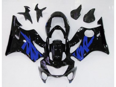 99-00 Schwarz Glänzend & Blau CBR600 F4 Motorrad Verkleidung