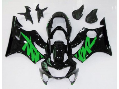 99-00 Schwarz Glänzend & Grün CBR600 F4 Motorrad Verkleidung
