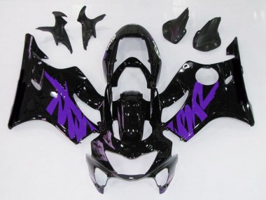 99-00 Schwarz Glänzend & Lila CBR600 F4 Motorrad Verkleidung