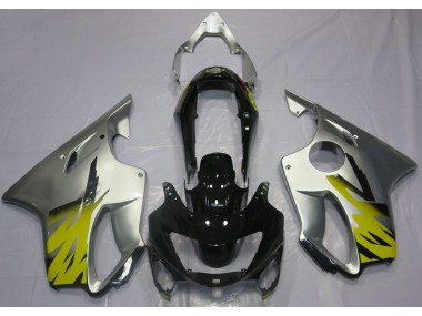 99-00 Silber Gelb & Schwarz CBR600 F4 Motorrad Verkleidung