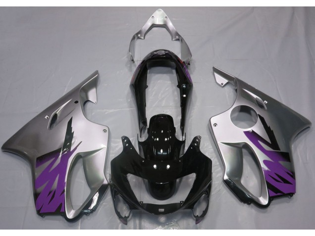 99-00 Silber Glänzend & Lila CBR600 F4 Motorrad Verkleidung