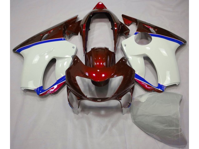 99-00 Tiefrot & Blau CBR600 F4 Motorrad Verkleidung 99-00 Tiefrot & Blau CBR600 F4 Motorrad Verkleidung