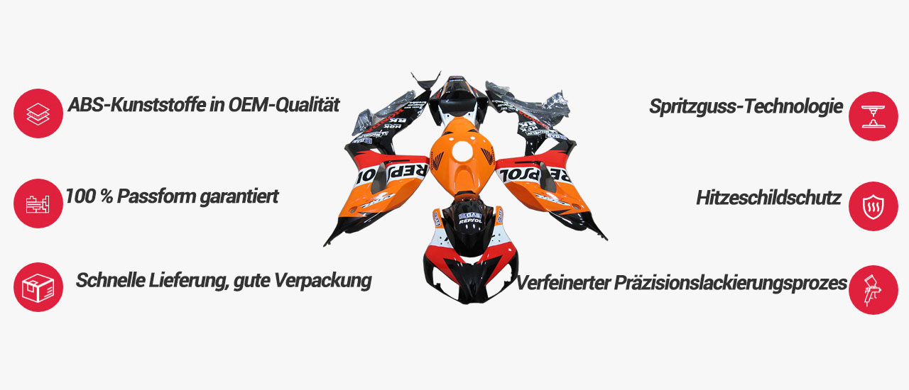 Beste Motorrad Verkleidung | Repsol Verkleidung