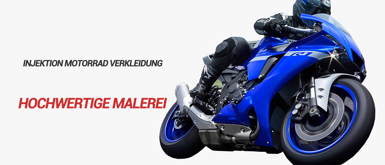 Injektion Motorrad Verkleidung, verfeinerter Lackierprozess | Repsol Verkleidung